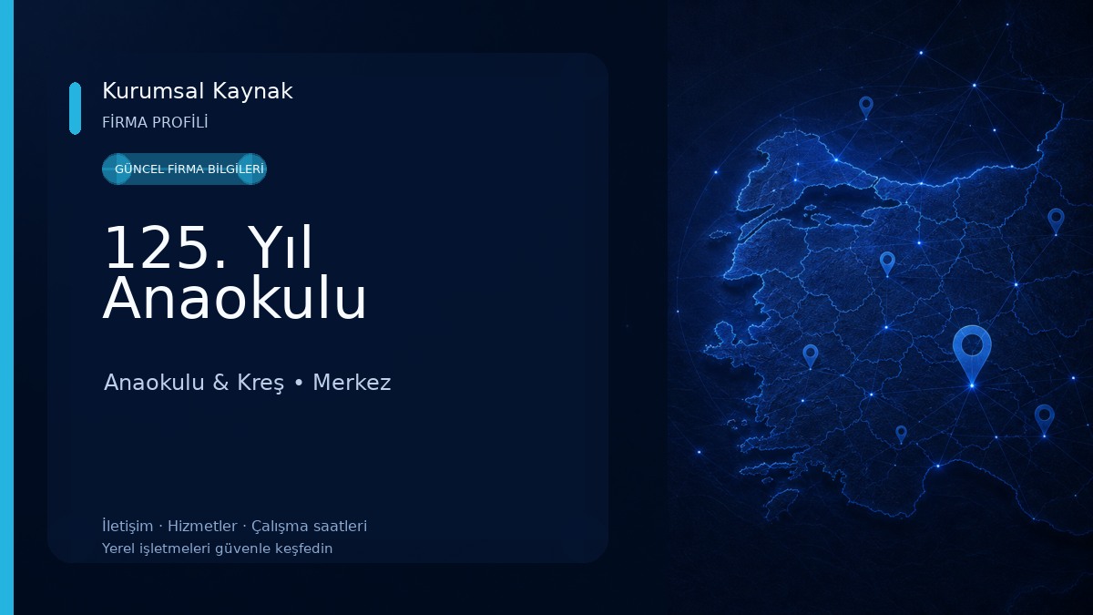 125. Yıl Anaokulu