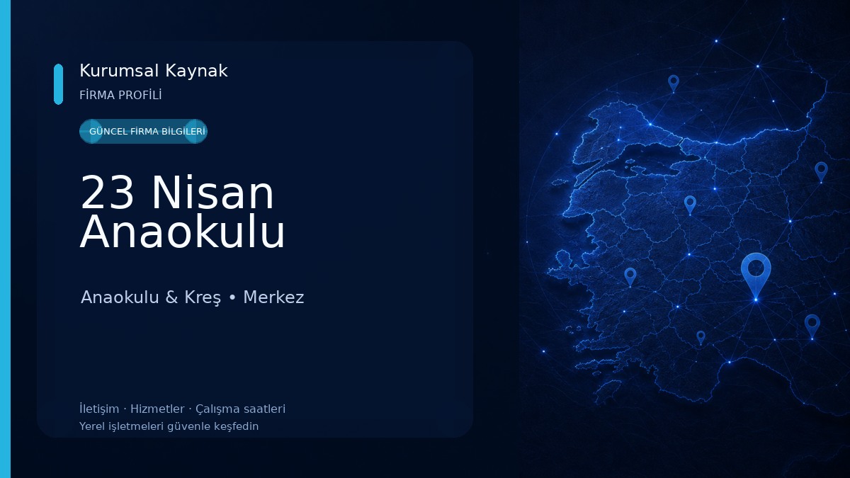 23 Nisan Anaokulu