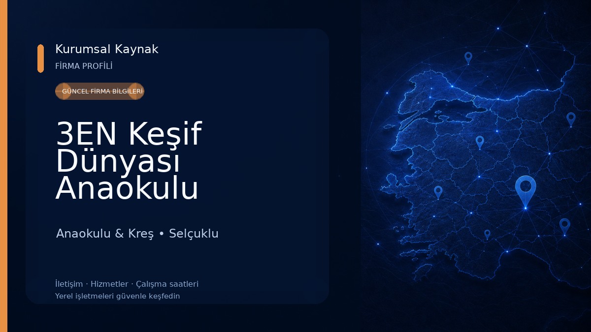 3EN Keşif Dünyası Anaokulu