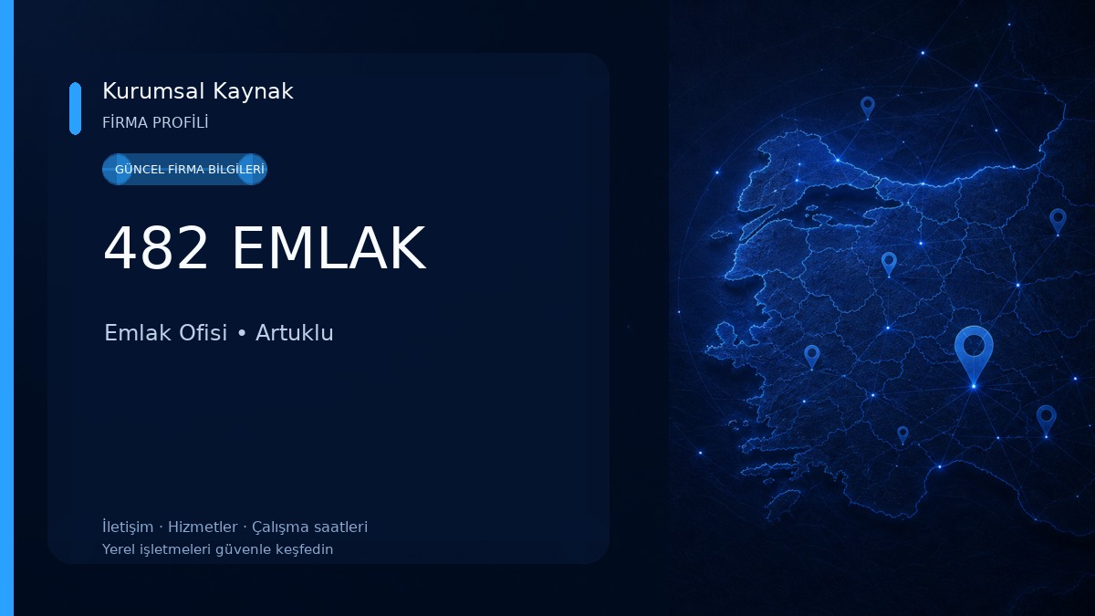482 EMLAK Emlak Ofisi