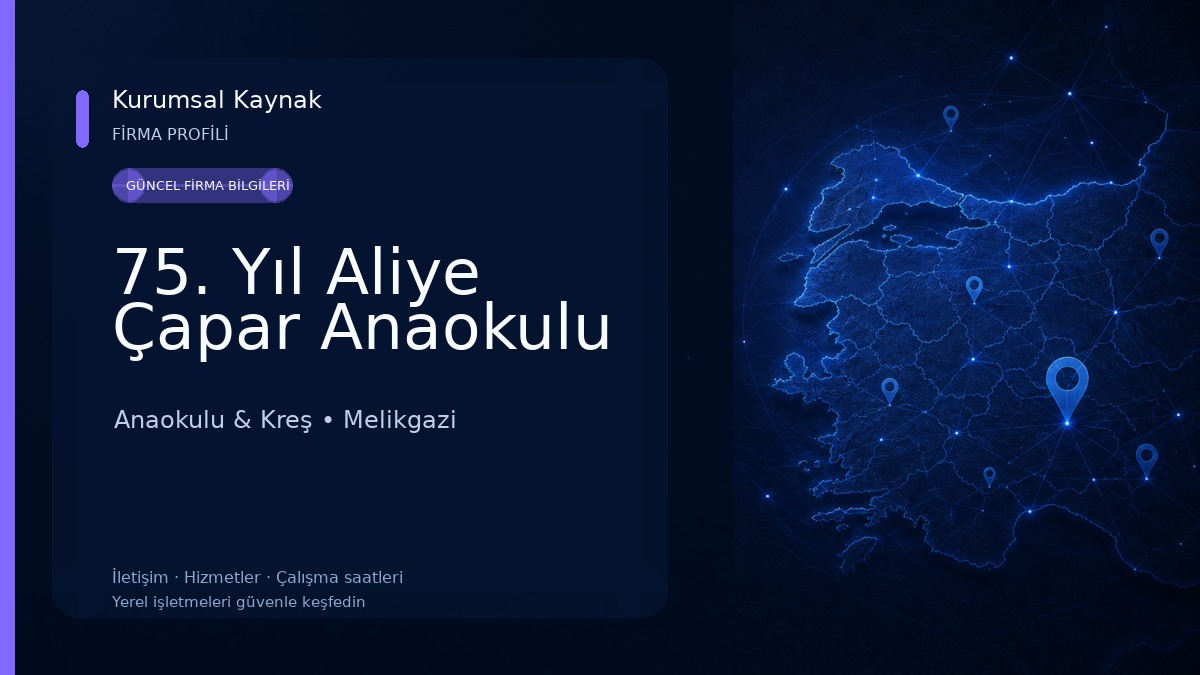 75. Yıl Aliye Çapar Anaokulu