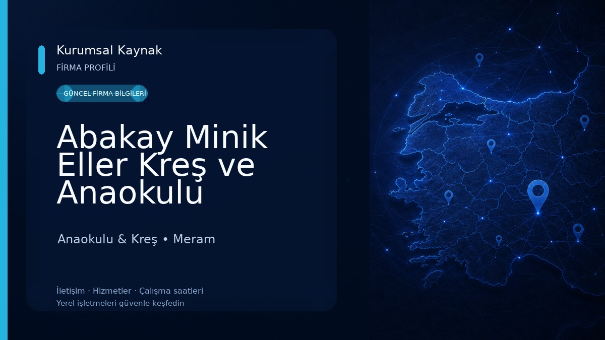 Abakay Minik Eller Kreş ve Anaokulu Anaokulu & Kreş