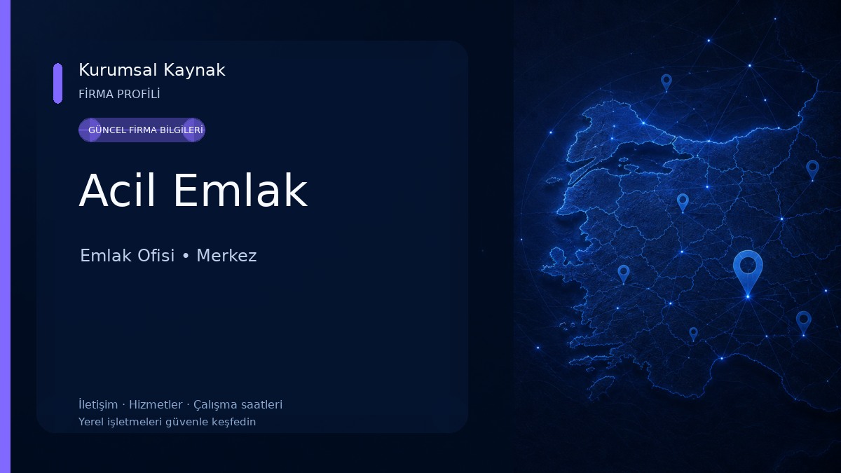 Acil Emlak