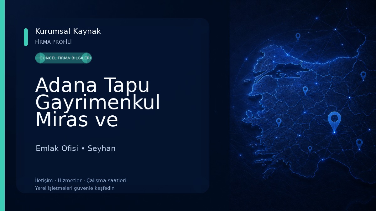 Adana Tapu Gayrimenkul Miras ve Ortaklığın Giderilmesi Avukatı - Sümer Hukuk