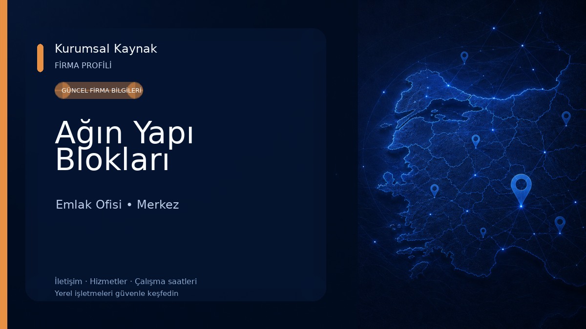 Ağın Yapı Blokları