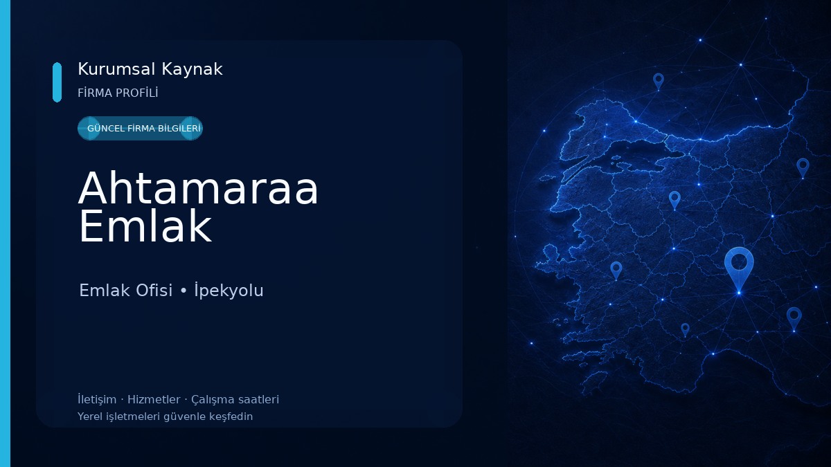 Ahtamaraa Emlak Emlak Ofisi