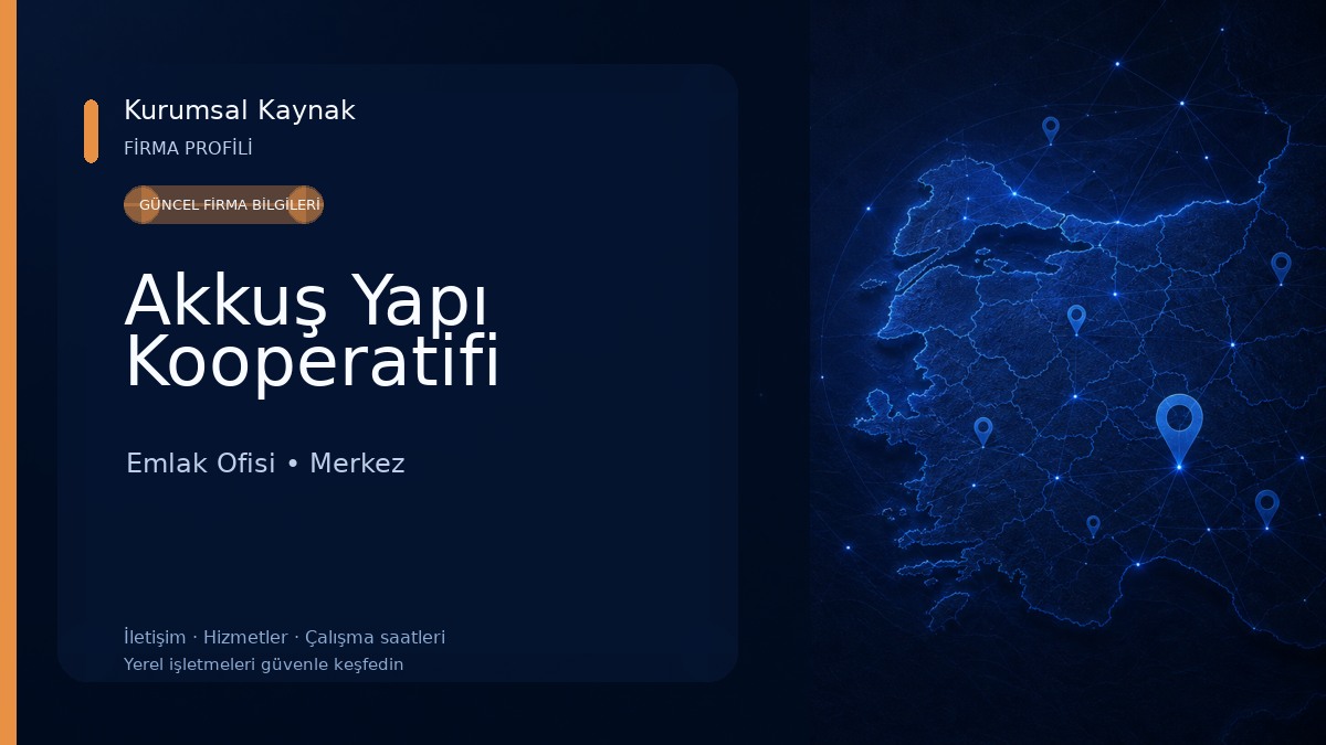Akkuş Yapı Kooperatifi