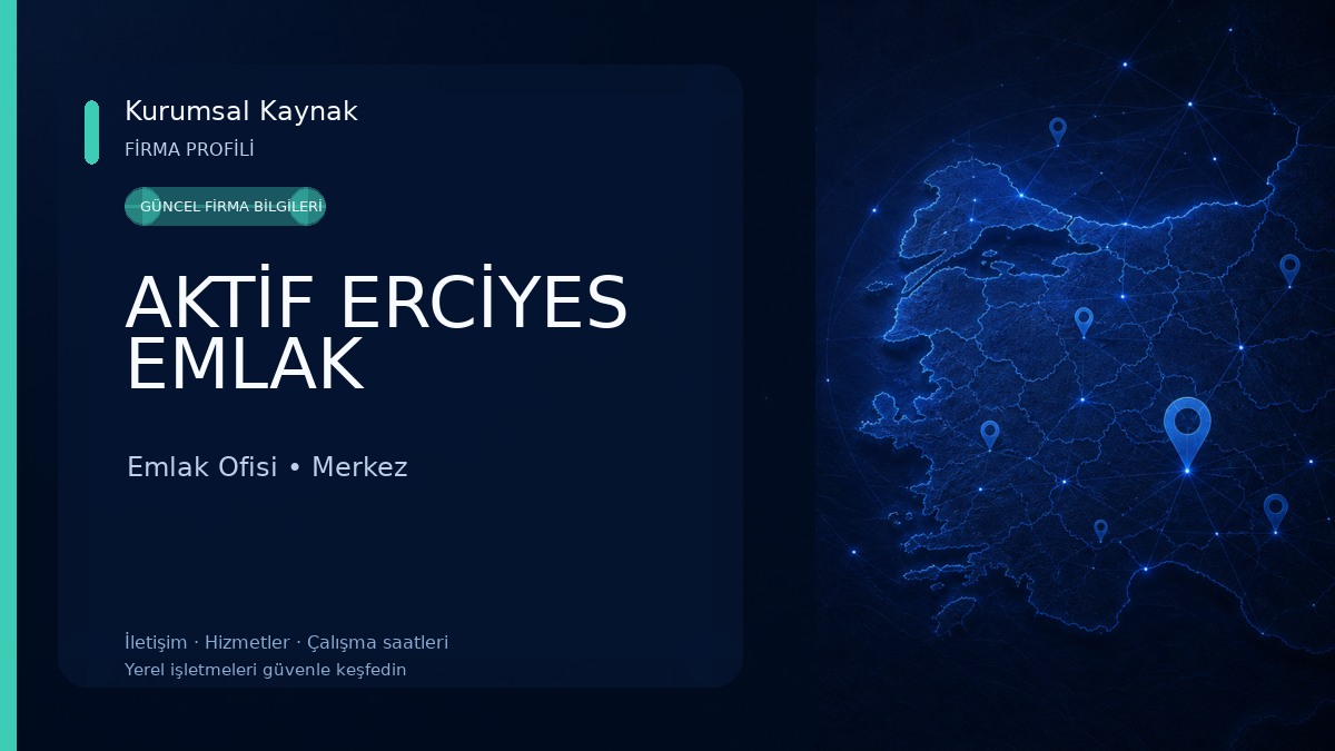 AKTİF ERCİYES EMLAK Emlak Ofisi