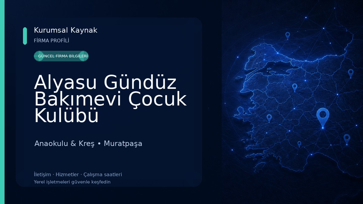 Alyasu Gündüz Bakımevi Çocuk Kulübü