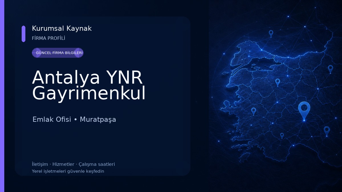 Antalya YNR Gayrimenkul