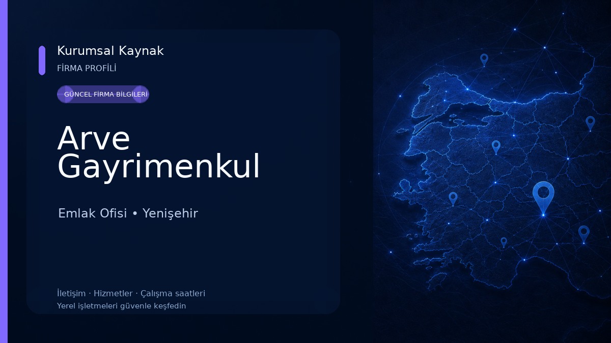 Arve Gayrimenkul Emlak Ofisi