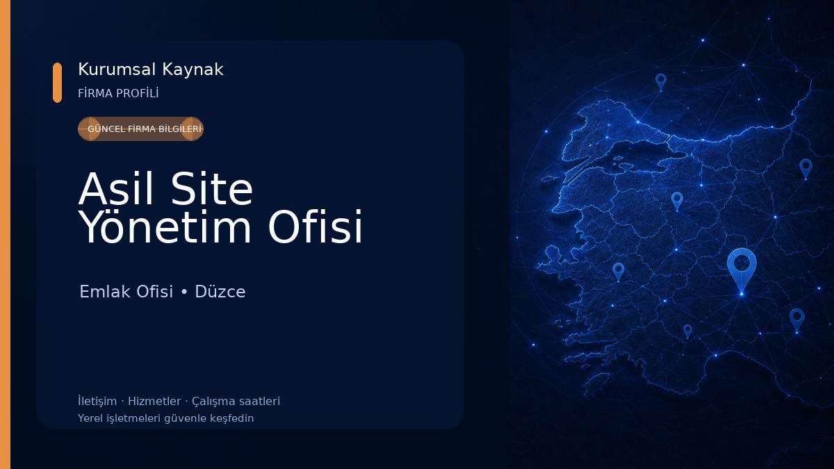 Asil Site Yönetim Ofisi