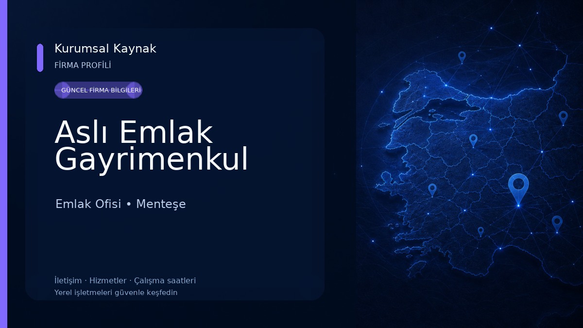 Aslı Emlak Gayrimenkul Emlak Ofisi