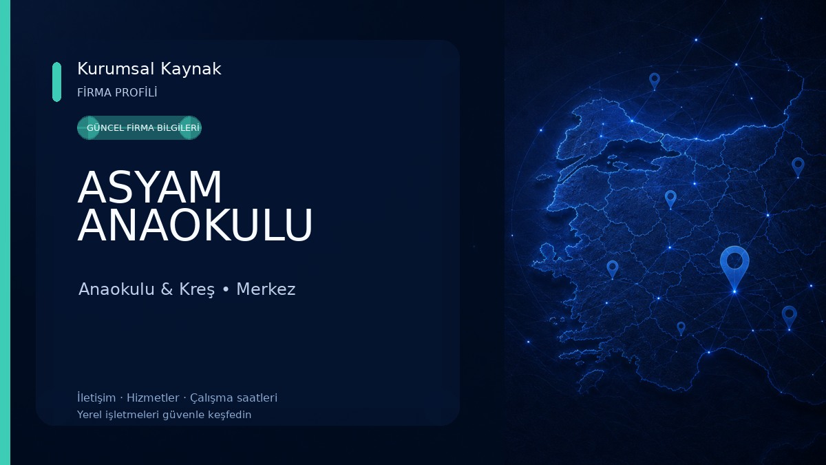 ASYAM ANAOKULU Anaokulu & Kreş
