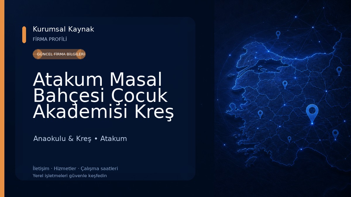 Atakum Masal Bahçesi Çocuk Akademisi Kreş ve Anaokulu Anaokulu & Kreş