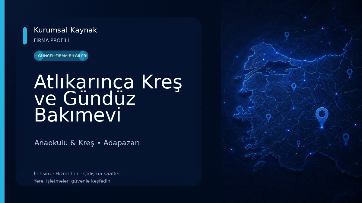 Atlıkarınca Kreş ve Gündüz Bakımevi Anaokulu & Kreş