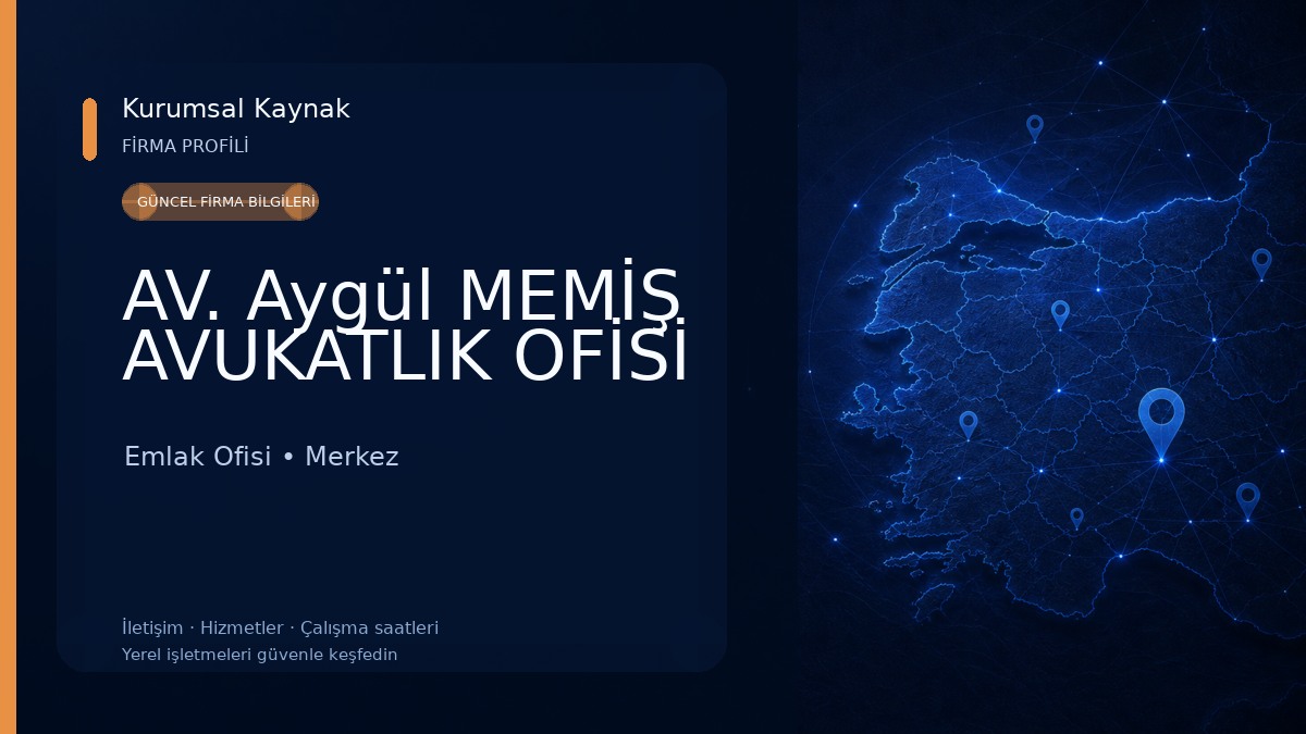 AV. Aygül MEMİŞ AVUKATLIK OFİSİ