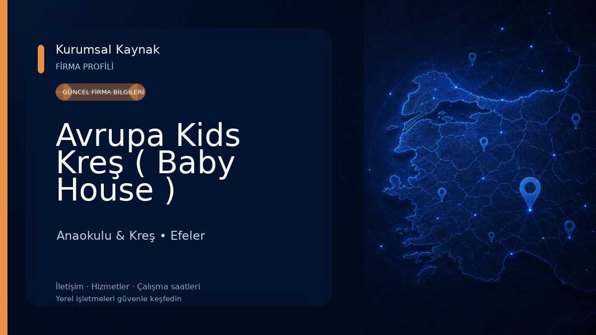 Avrupa Kids Kreş ( Baby House )