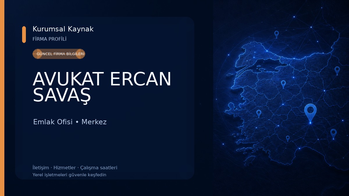 AVUKAT ERCAN SAVAŞ