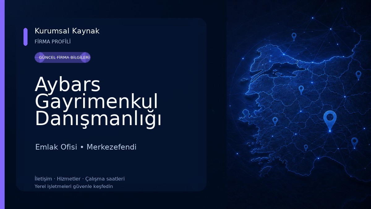 Aybars Gayrimenkul Danışmanlığı