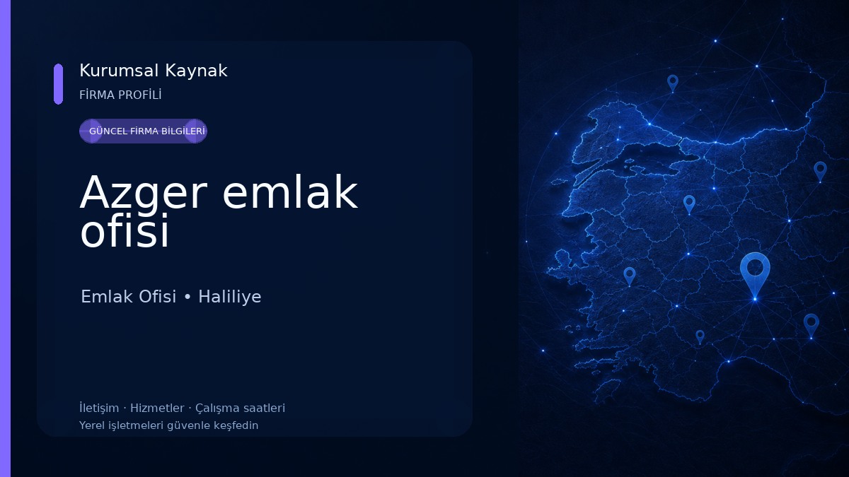Azger emlak ofisi