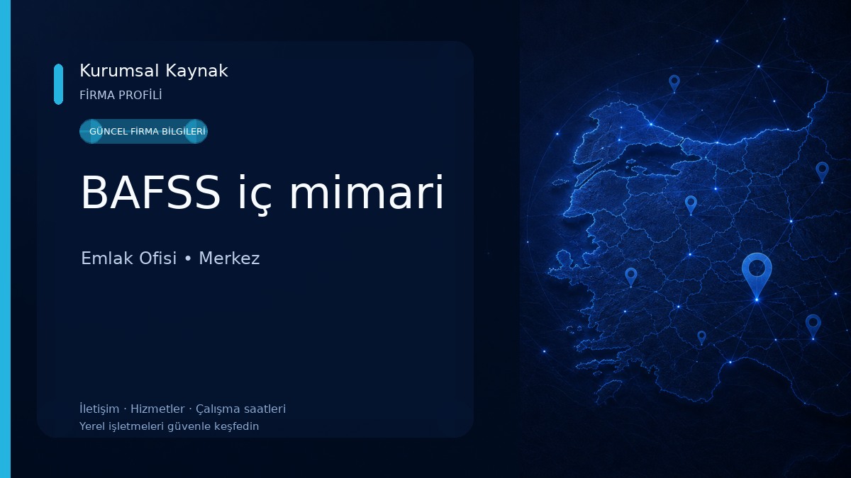 BAFSS iç mimari