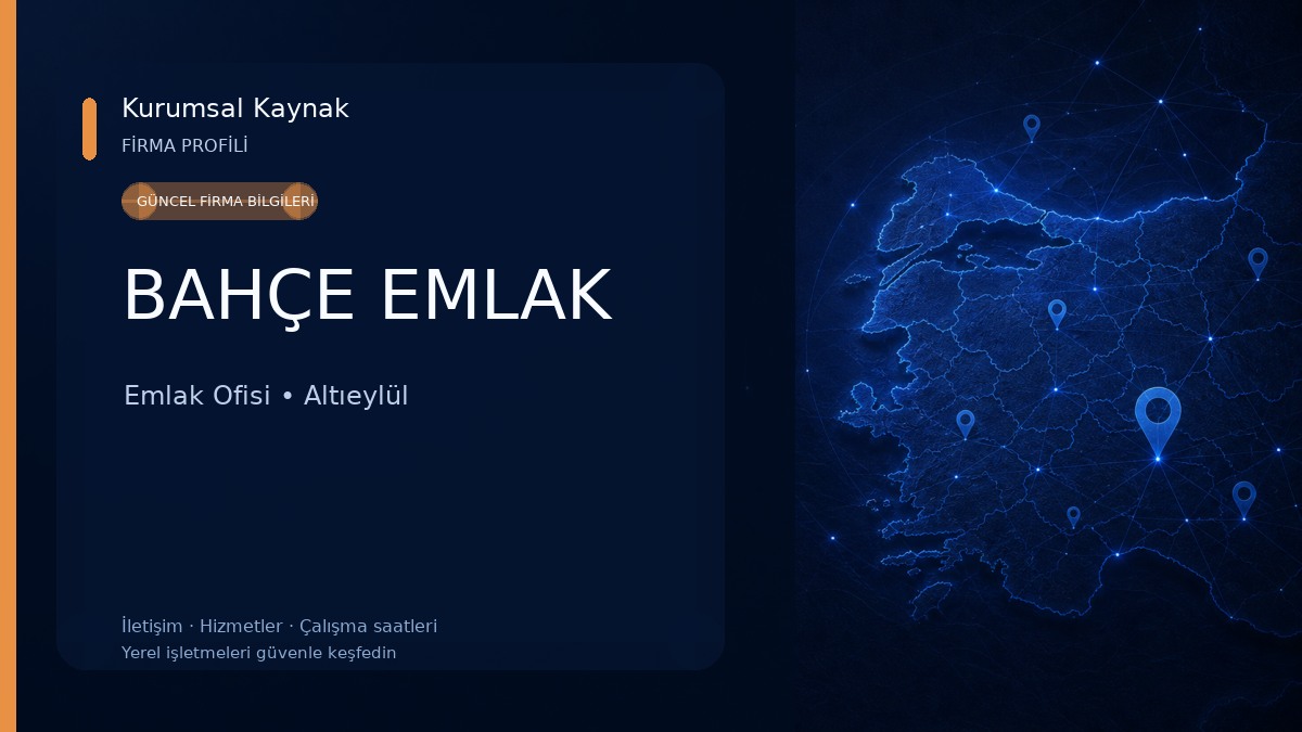 BAHÇE EMLAK
