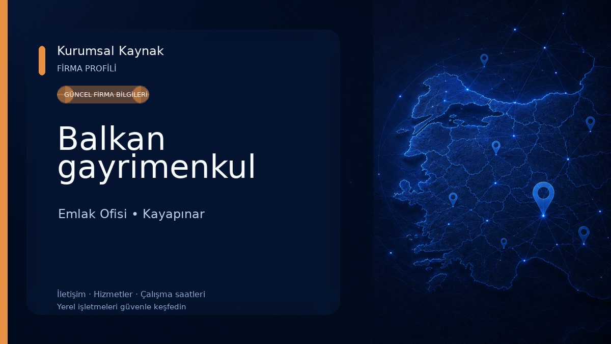 Balkan gayrimenkul