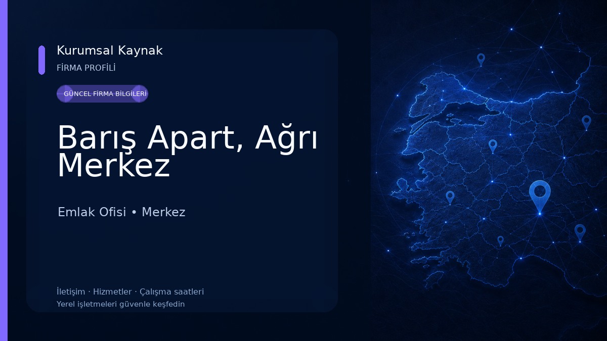 Barış Apart, Ağrı Merkez