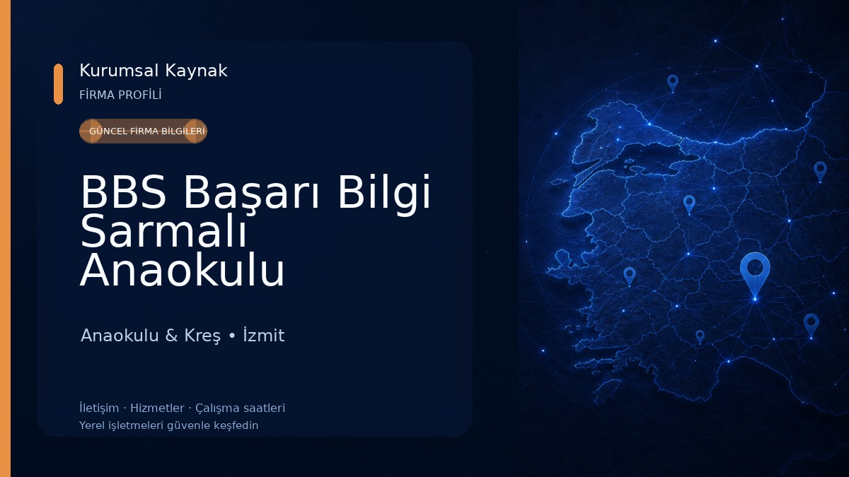 BBS Başarı Bilgi Sarmalı Anaokulu Anaokulu & Kreş