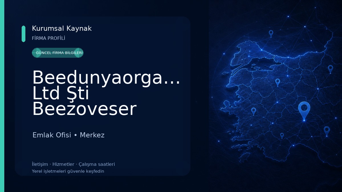 Beedunyaorganikgıda Ltd Şti Beezoveser arıcılık