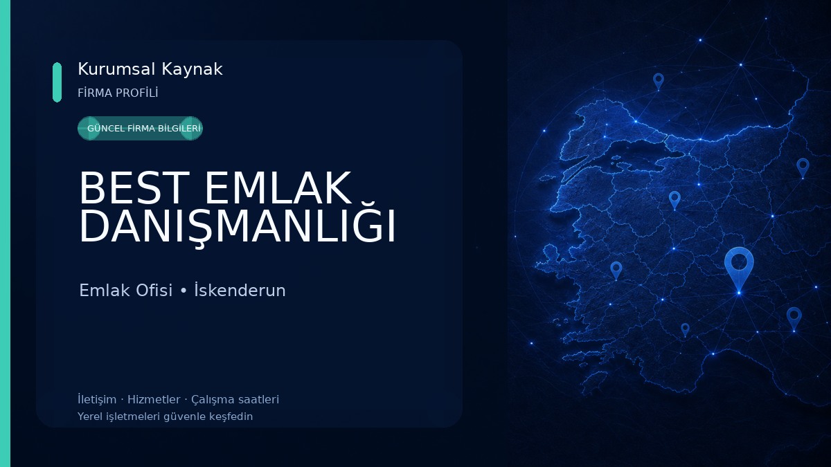 BEST EMLAK DANIŞMANLIĞI Emlak Ofisi
