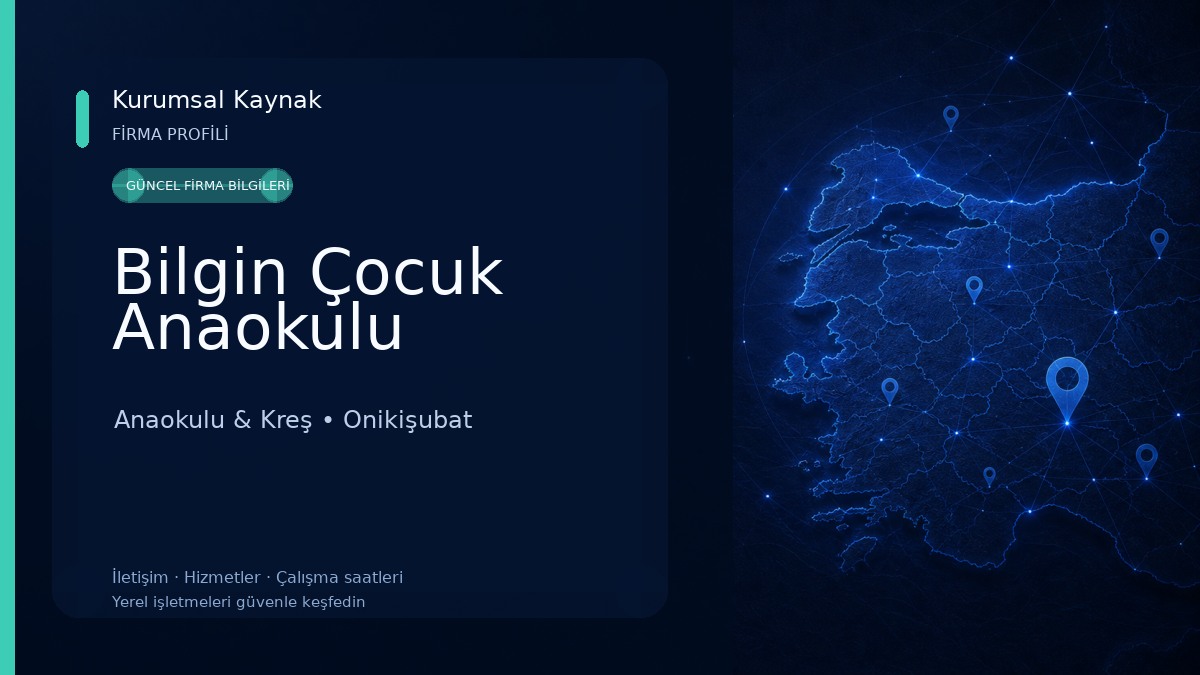 Bilgin Çocuk Anaokulu Anaokulu & Kreş