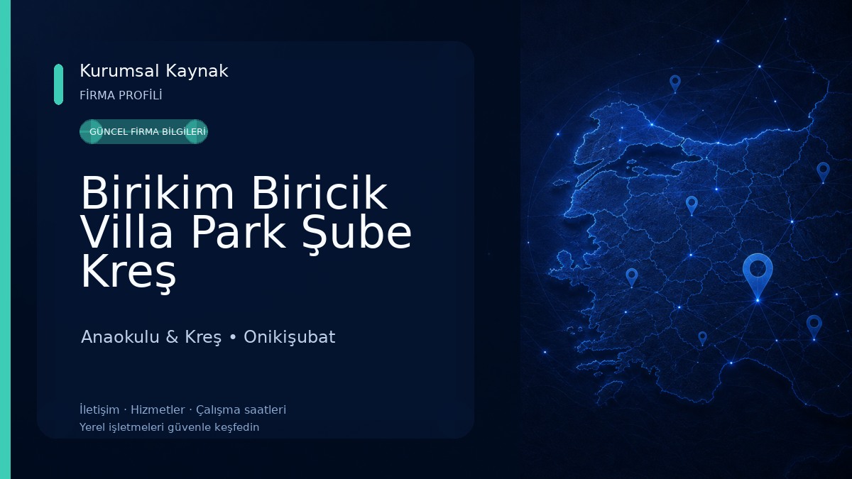 Birikim Biricik Villa Park Şube Kreş