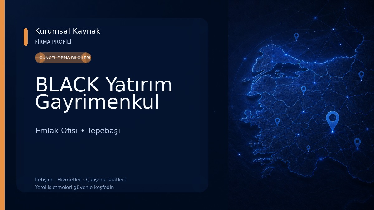 BLACK Yatırım Gayrimenkul