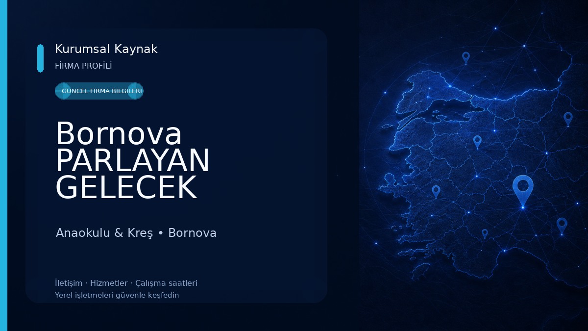 Bornova PARLAYAN GELECEK Anaokulu Anaokulu & Kreş