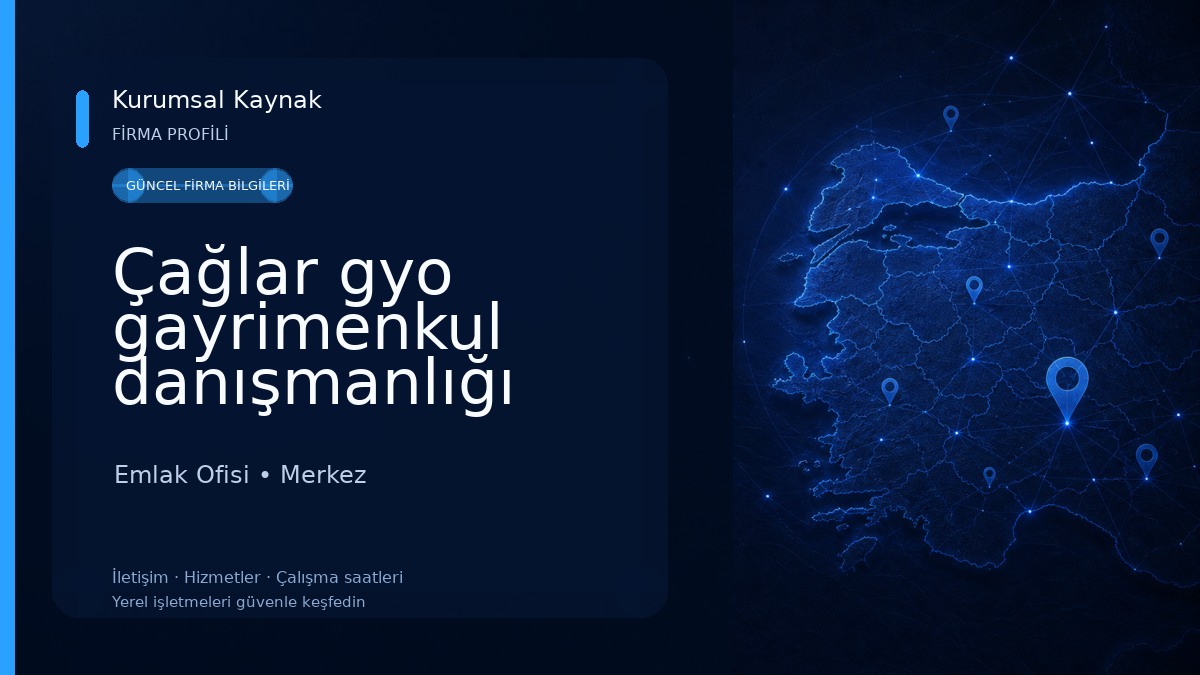 Çağlar gyo gayrimenkul danışmanlığı