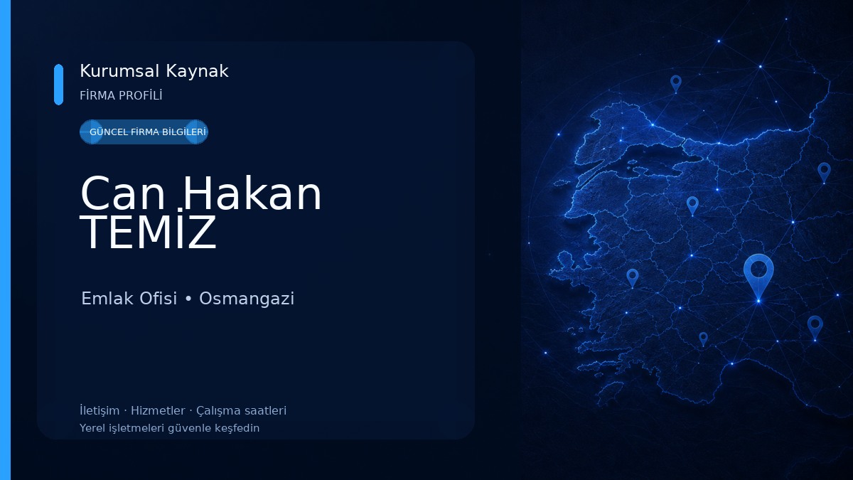 Can Hakan TEMİZ Emlak Ofisi
