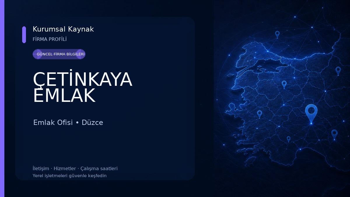ÇETİNKAYA EMLAK