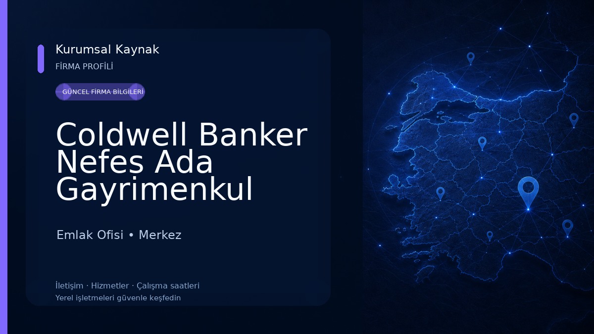 Coldwell Banker Nefes Ada Gayrimenkul
