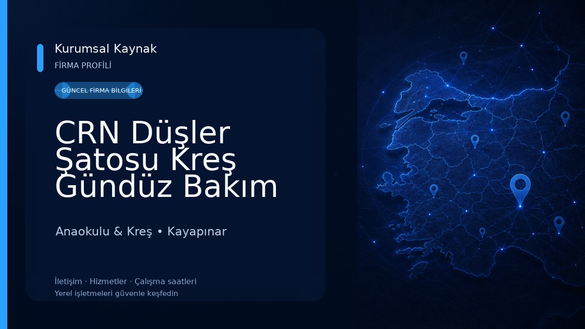 CRN Düşler Şatosu Kreş Gündüz Bakım Evi