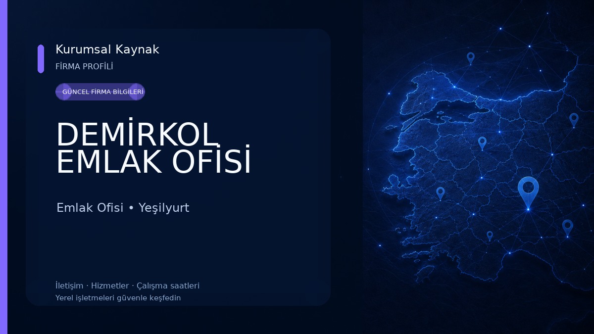 DEMİRKOL EMLAK OFİSİ