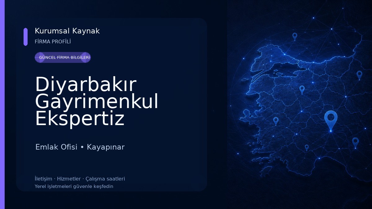 Diyarbakır Gayrimenkul Ekspertiz Değerleme | Profesyonel ve Güvenilir Ekspertiz Hizmeti