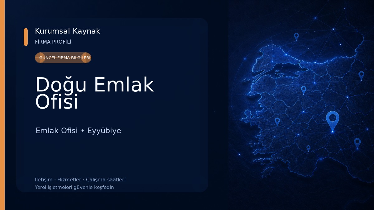 Doğu Emlak Ofisi Emlak Ofisi
