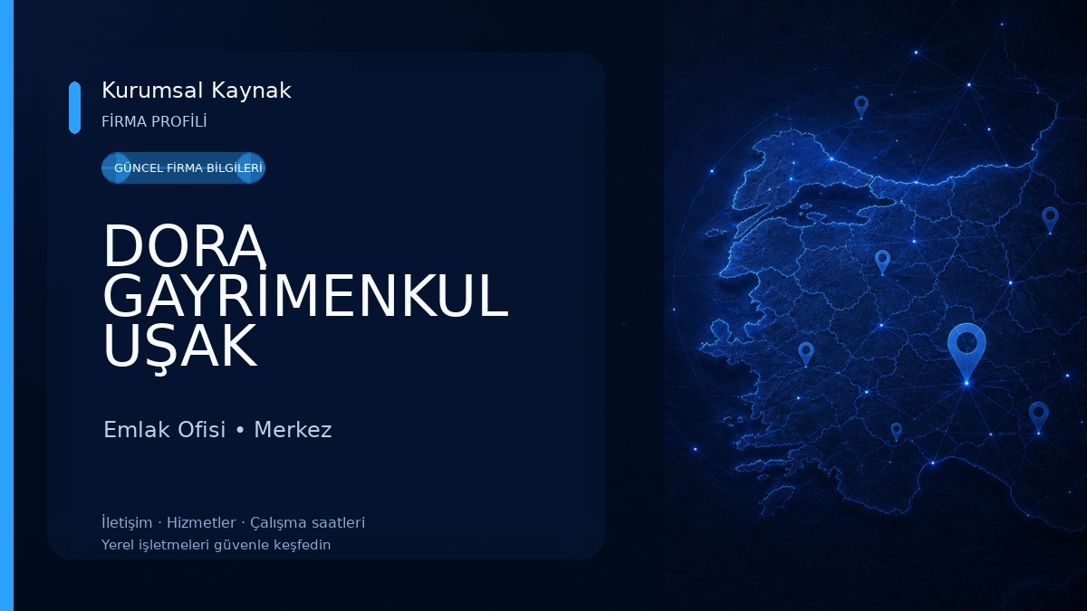 DORA GAYRİMENKUL UŞAK
