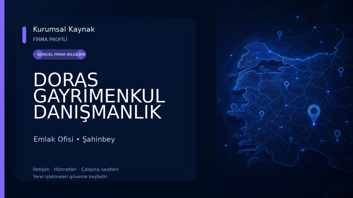 DORAS GAYRİMENKUL DANIŞMANLIK HİZMETLERİ