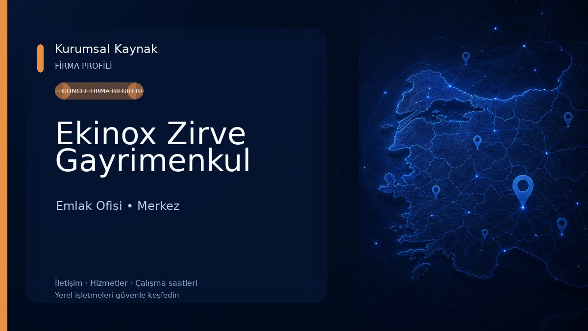 Ekinox Zirve Gayrimenkul