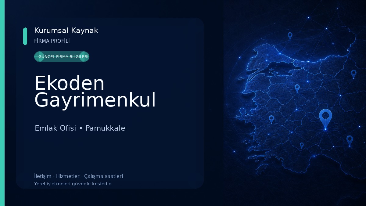 Ekoden Gayrimenkul