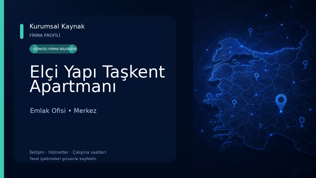 Elçi Yapı Taşkent Apartmanı