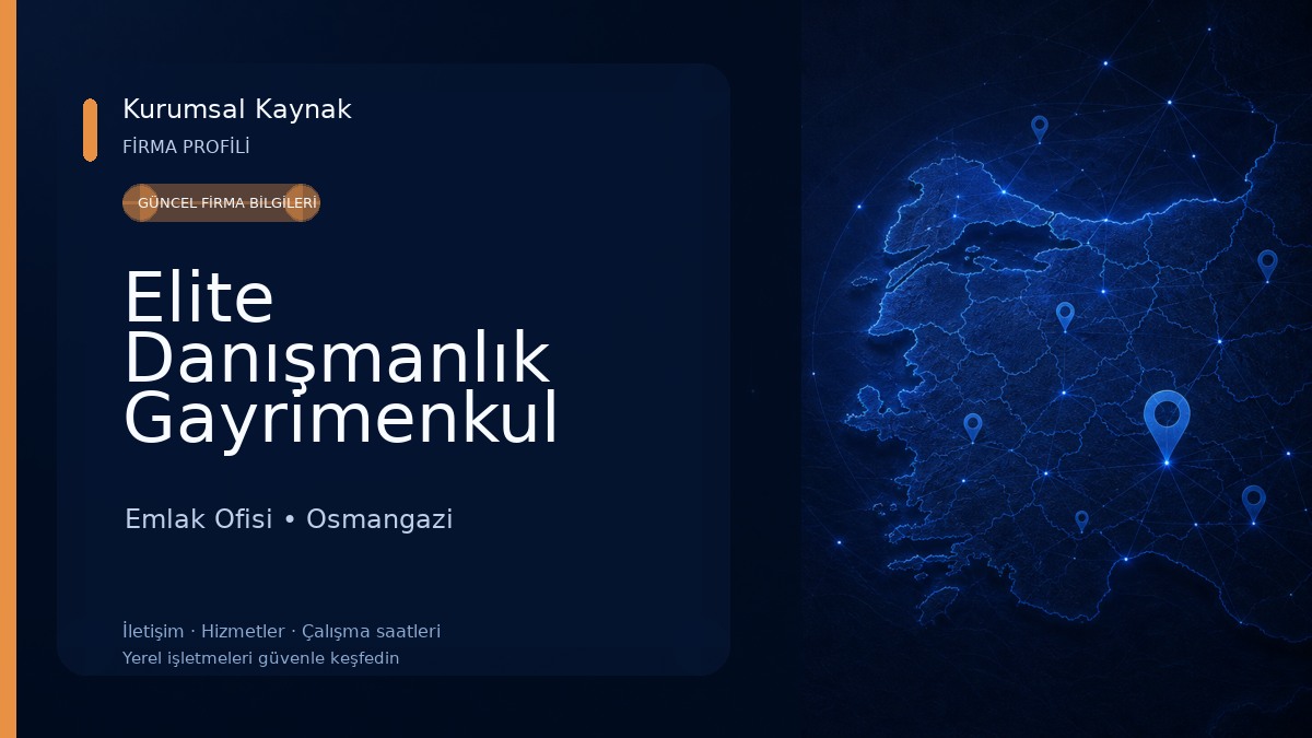 Elite Danışmanlık Gayrimenkul